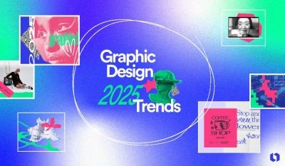 지금 주목해야 할 2025 그래픽 디자인 트렌드 10가지 썸네일