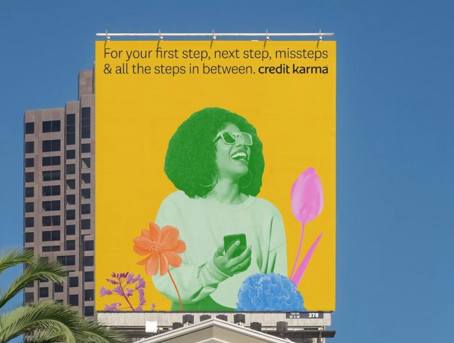 Collins의 Credit Karma 디자인