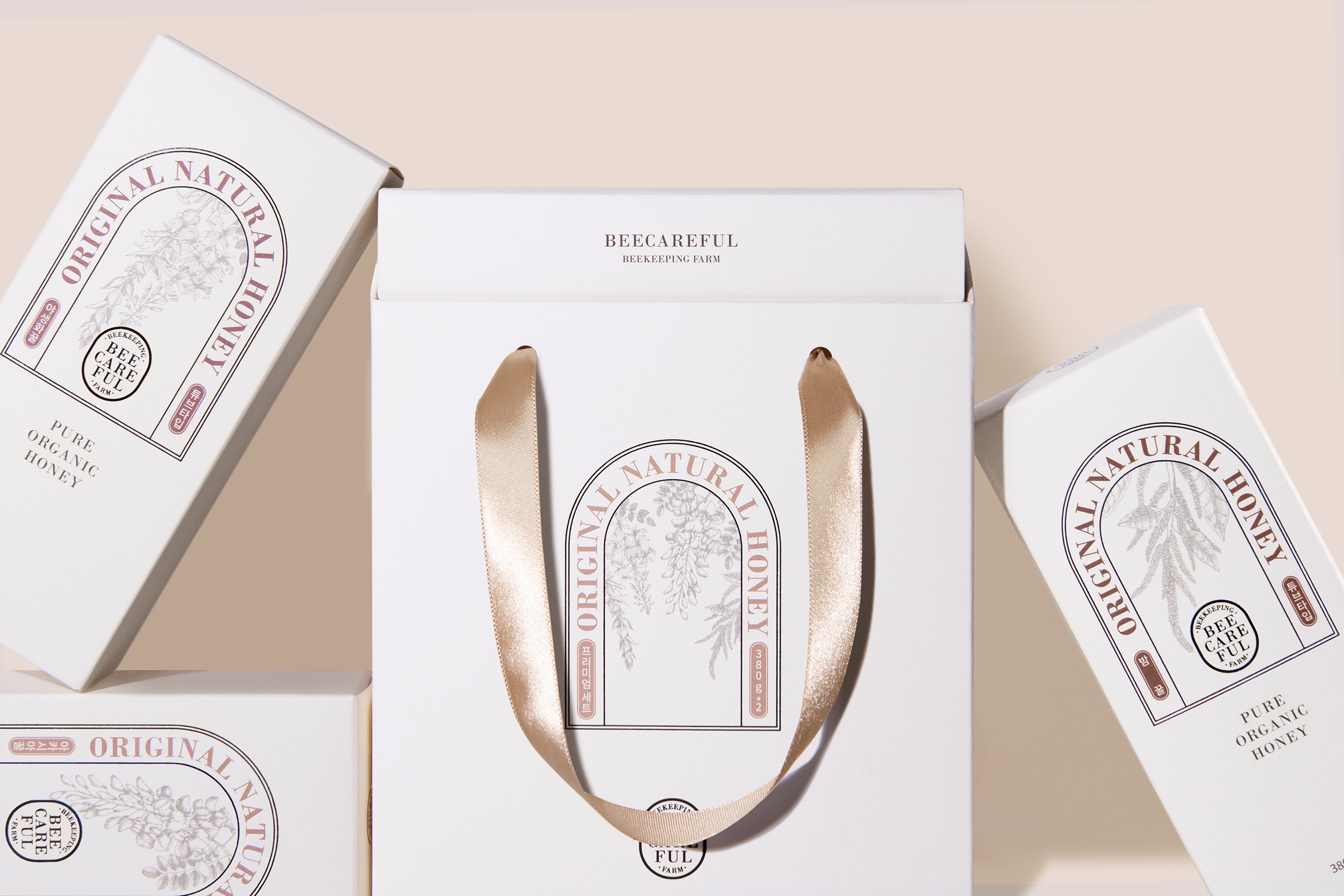 신전 속 정원을 닮은 꿀,
비케어풀 패키지 디자인 썸네일