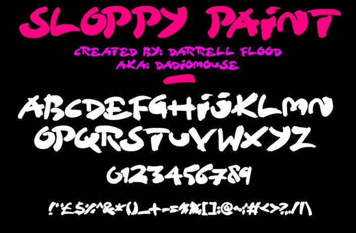 FontSpace의 Darrell Flood