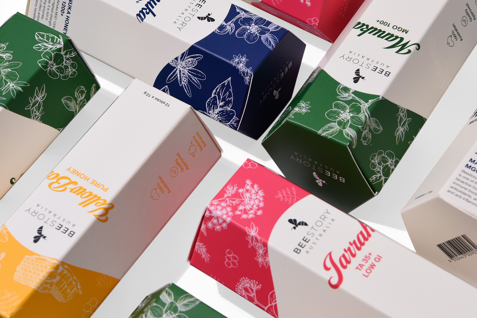 호주 꿀스틱 패키지 제작하여 2