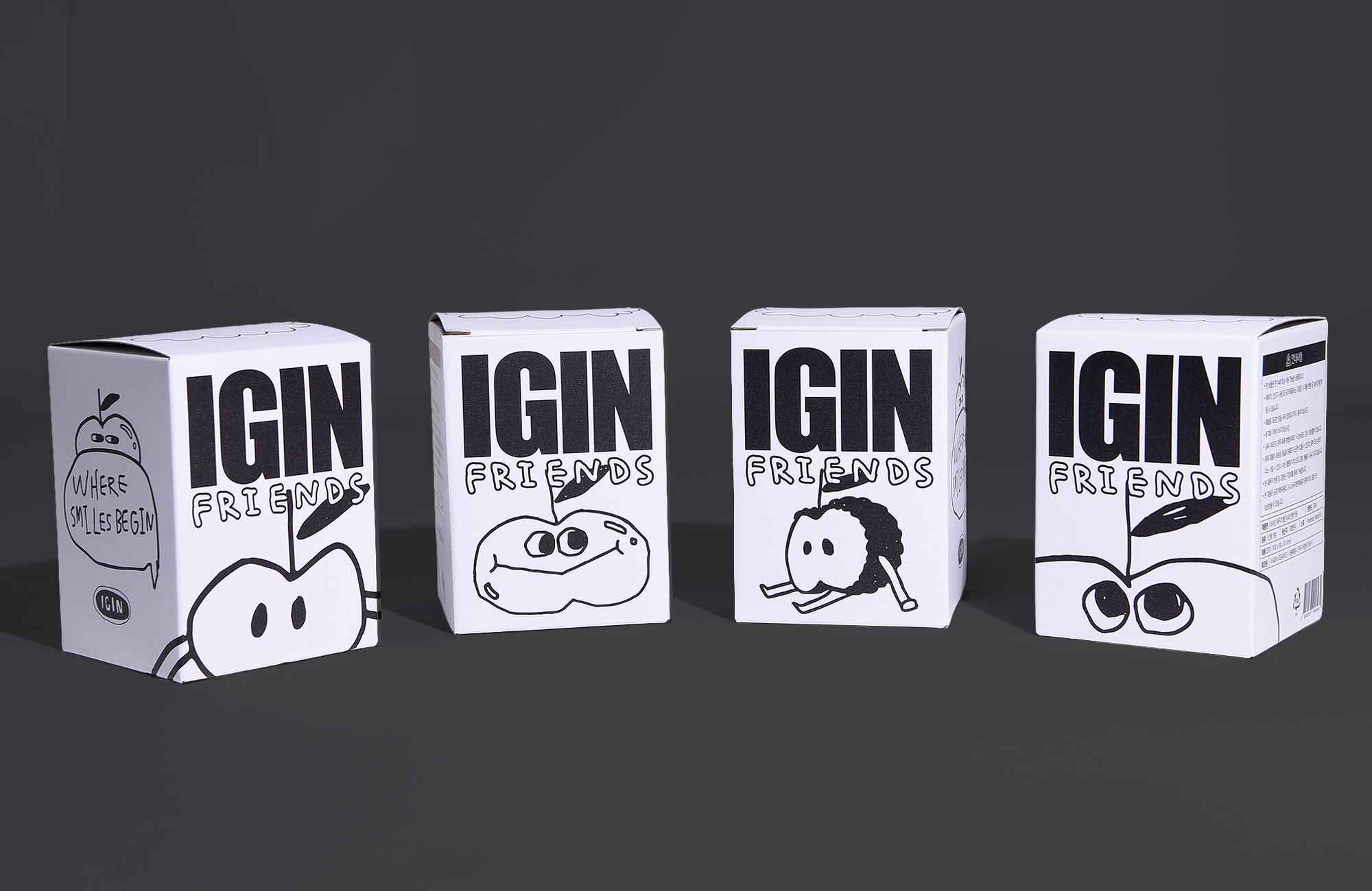 애푸리인형키링 패키지 제작하여 4