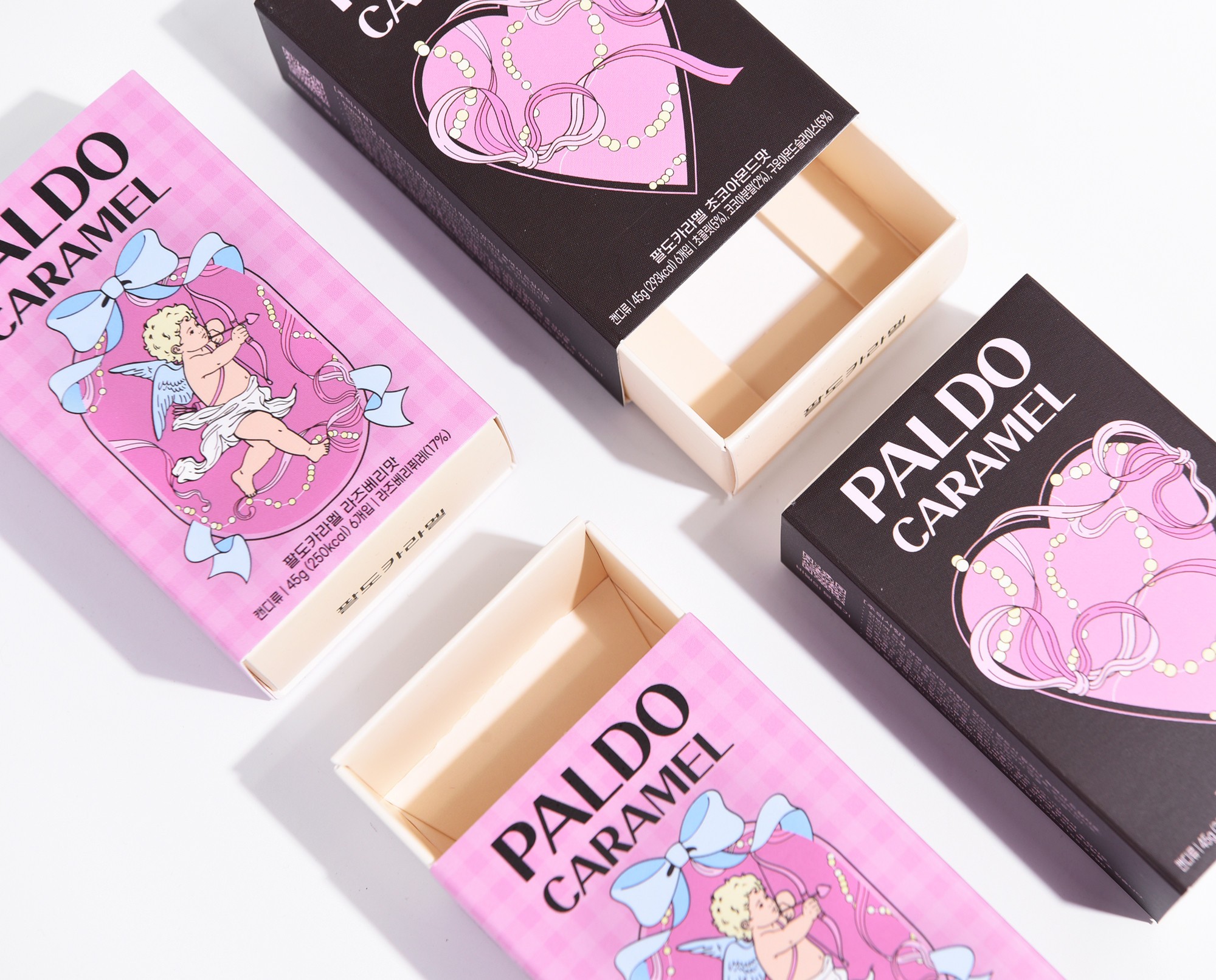 카라멜 패키지 제작하여 5